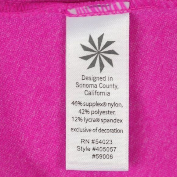 Athleta Rishi Women's XS Pink Full Zip Hooded Thigh Length Activewear Jacket - Picture 9 of 10